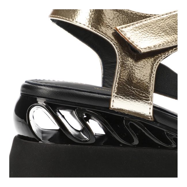 Sandále S.Barski - CR956 L.Gold