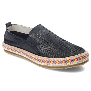 Espadrilky Lanqier - 42C1965 Granatowy