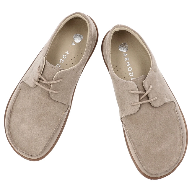 Poltopánky Barefoot ARMODO - 327 Szary Welur