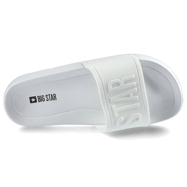 Šľapky Big Star - DD374154 Biały