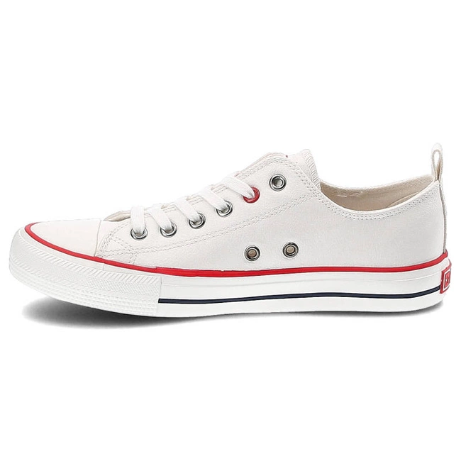 Plátenky Big Star - JJ274130 Biały/Czerwony