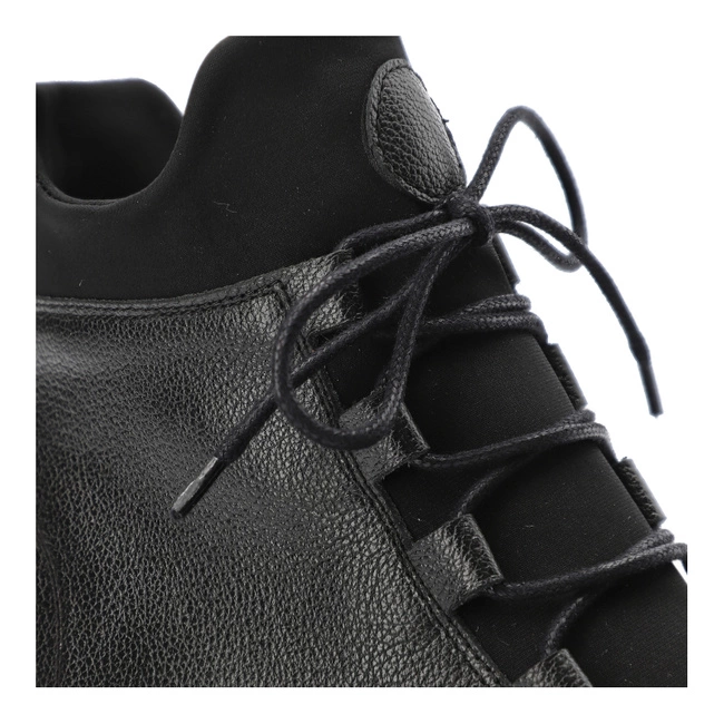 Šnúrovacie Členkové Topánky Armodo - 1519 Czarny 1269