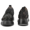 Tenisky FILIPPO - DP6846/25 BK FL Czarny Kwiaty