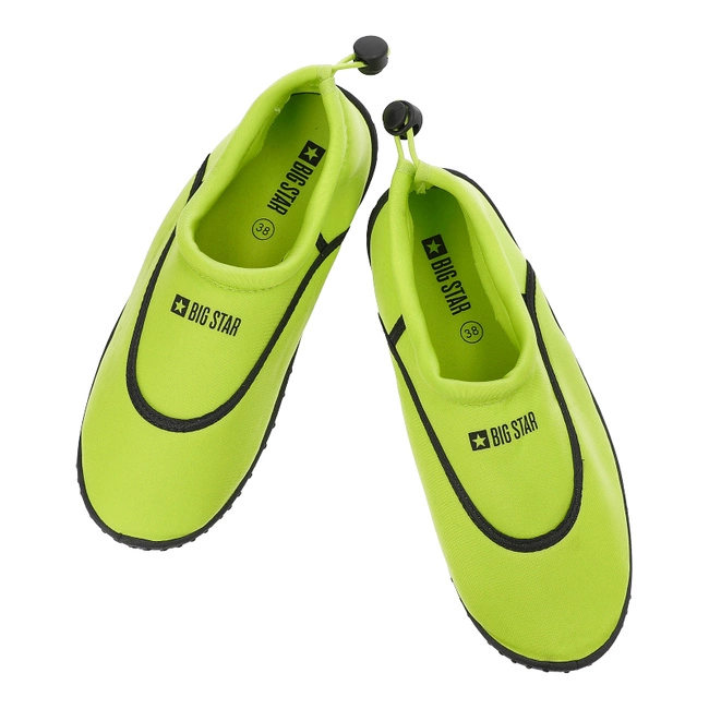 Topánky Do Vody Big Star - NN274A803 Limonka