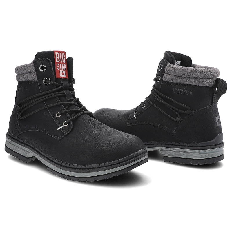Turistické Topánky Big Star - EE274696 Czarny