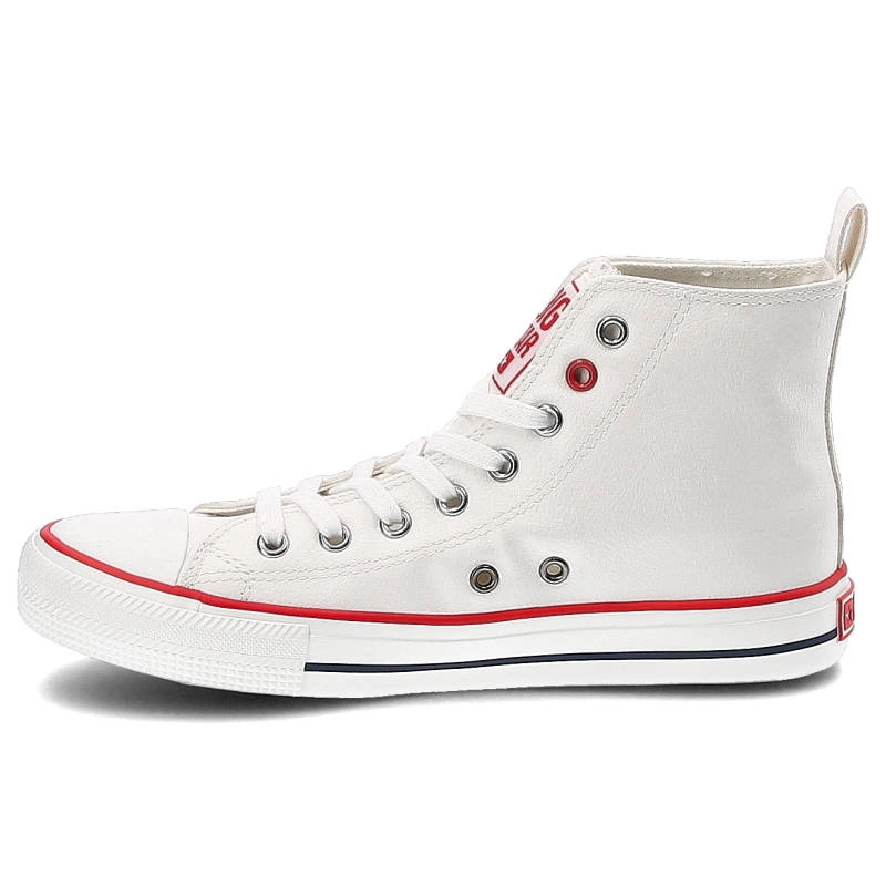 Plátenky Big Star - JJ274132 Biały/Czerwony