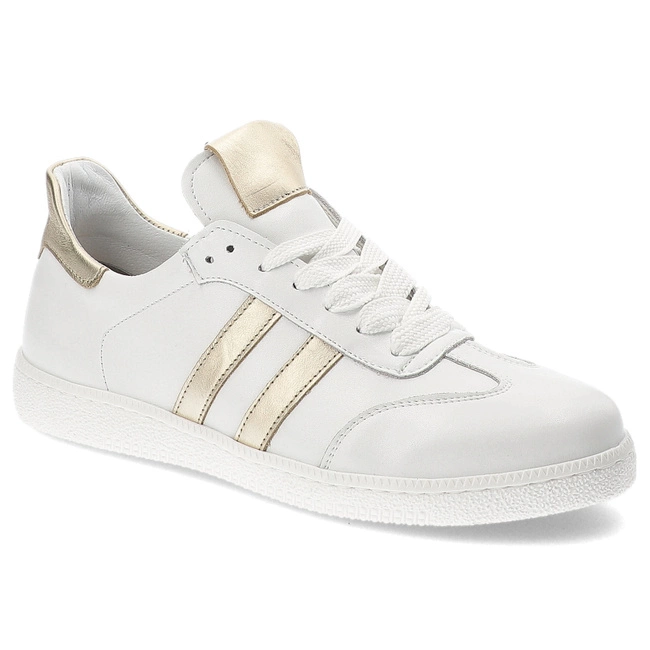 Tenisky Armodo - 66004 Biały+Zł K