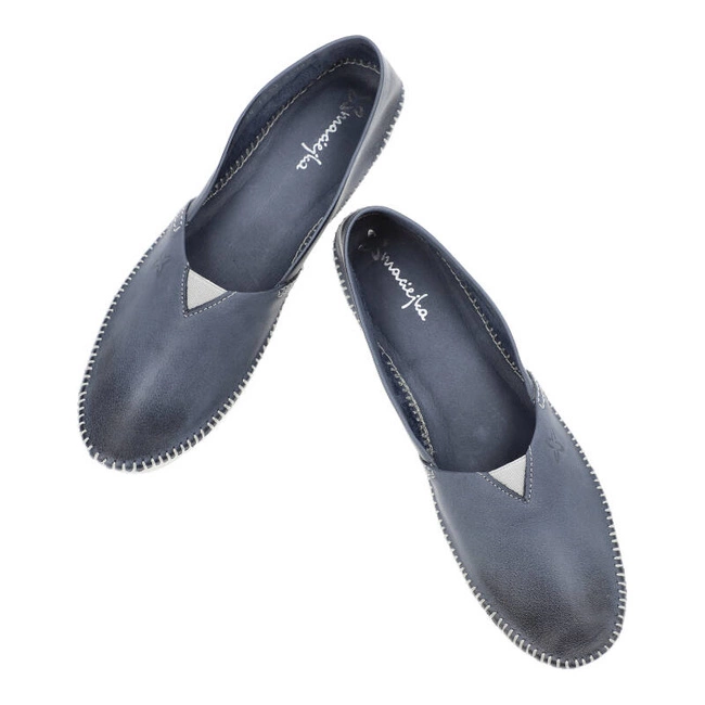 Baleríny Maciejka - 1930S-06/00-0 Niebieski