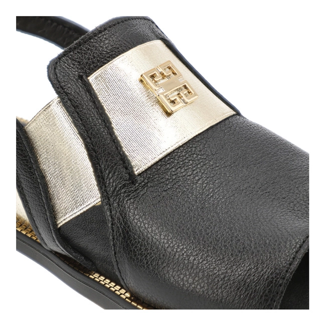 Sandále Armodo - 40385 V.Czarny+Zł.