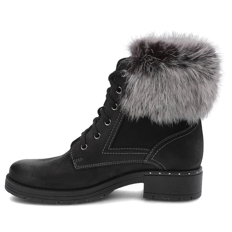 Členkové Topánky Pollonus - 5-0952-010 Czarny Samuel/Królik