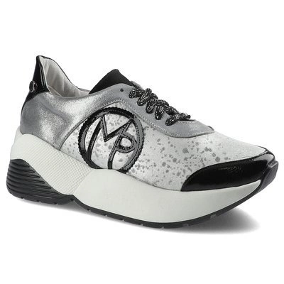 Tenisky Massimo POLI - 2Y1-20-0633 Sk.Srebro/Czarna