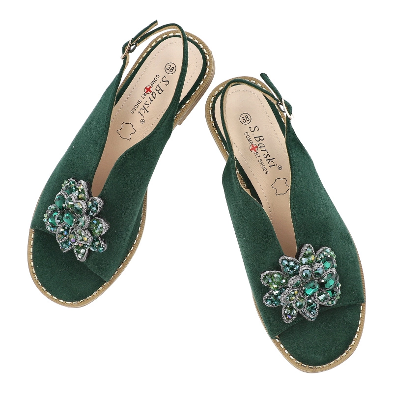 Sandále S.BARSKI - KV51-001 Green