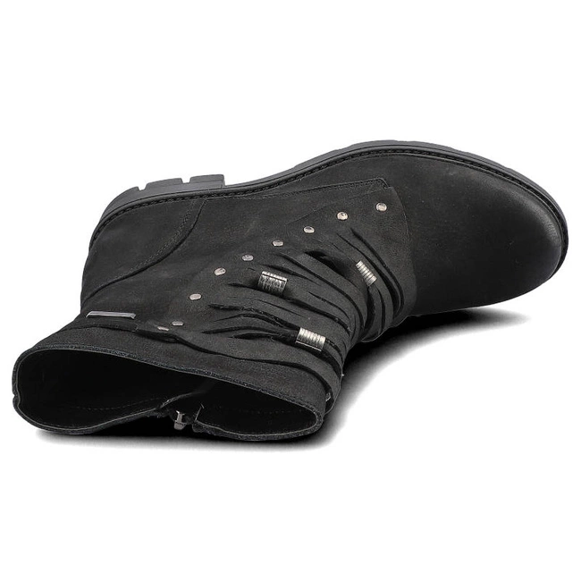 Členkové Topánky Pollonus - 5-1110-007 Czarny Samuel