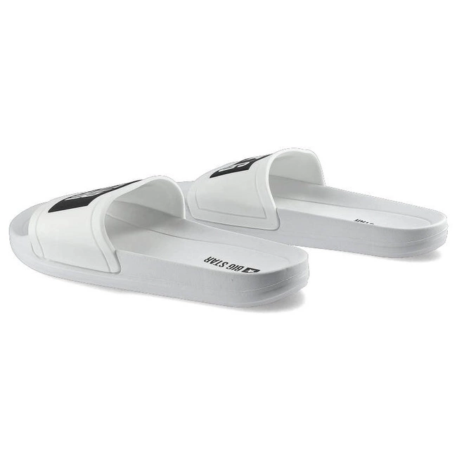 Šľapky Big Star - DD274A264 Biały