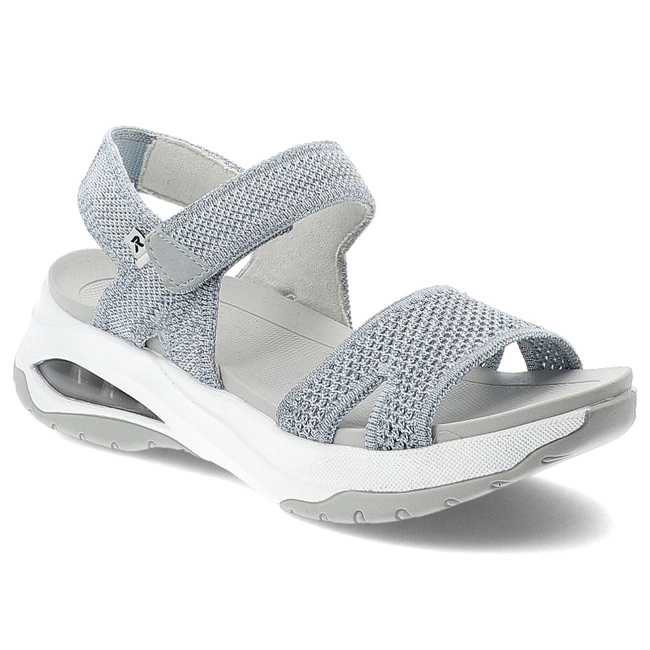 Sandały RIEKER - W3152-10 Blue