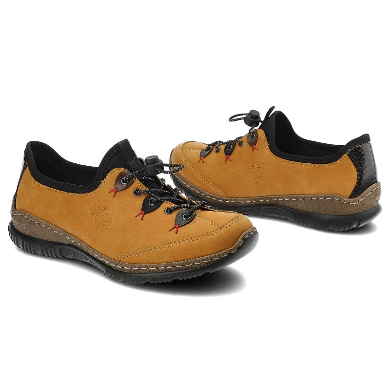 Poltopánky Rieker - N3271-68 Yellow Combination