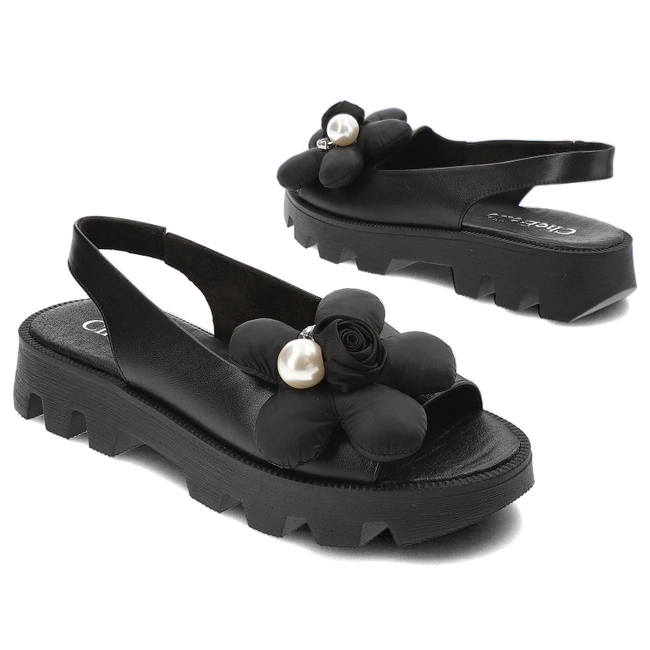 Sandále Chebello - 4390_-002-000-PSK-S323 Czarny