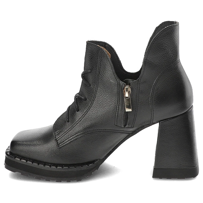 Členkové Topánky Armodo - 1443 Czarny Rustic