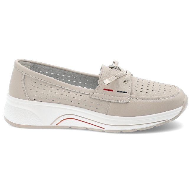 Baleríny S.BARSKI - LR51-871 Beige