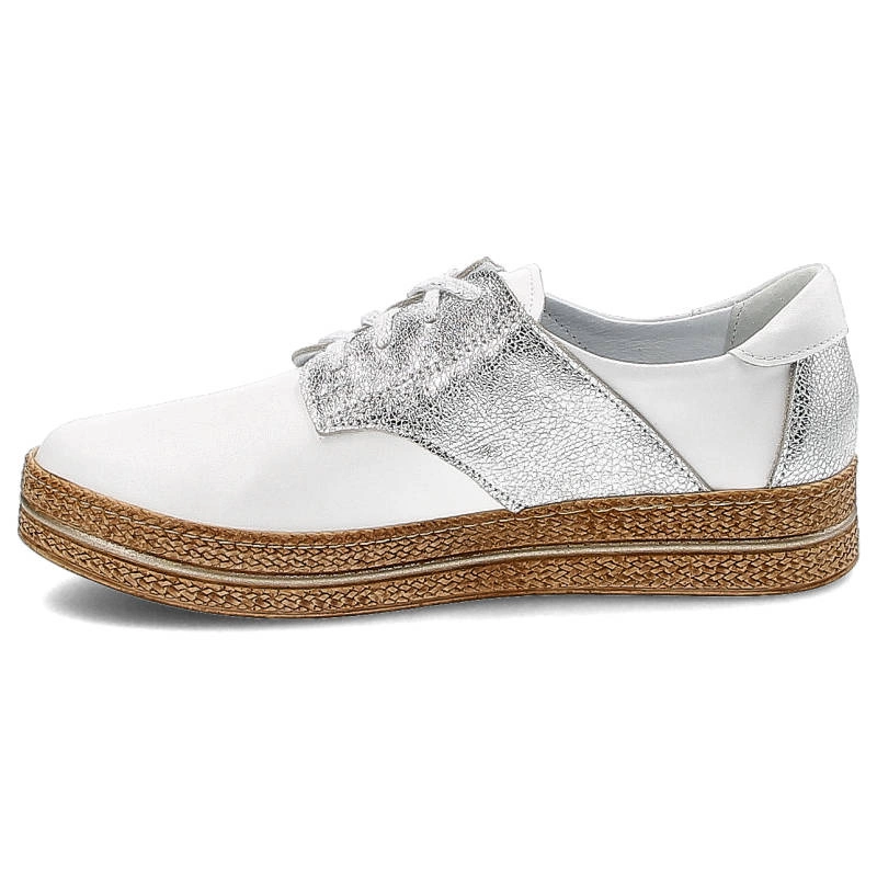 Poltopánky Lemar - 10123 Monza Biała+Siena Srebro