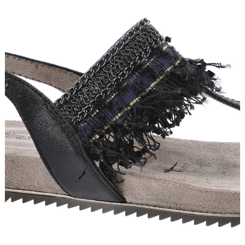 Sandále Tamaris - 1-28105-22 012 Black Metallic