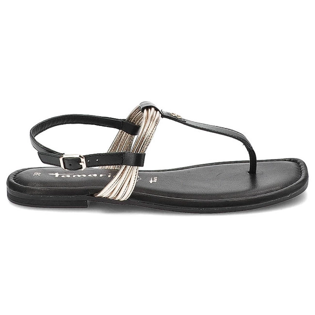 Sandále Tamaris - 1-28133-28 048 Black/Gold