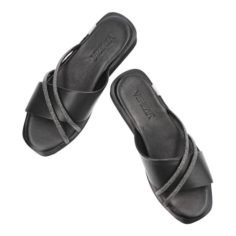 Šľapky Venezia - 03-920 Black