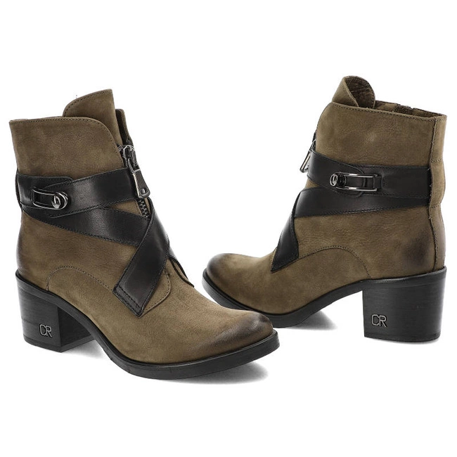 Členkové Topánky Carinii - B4053_I43-E50-POL-861 Zielony