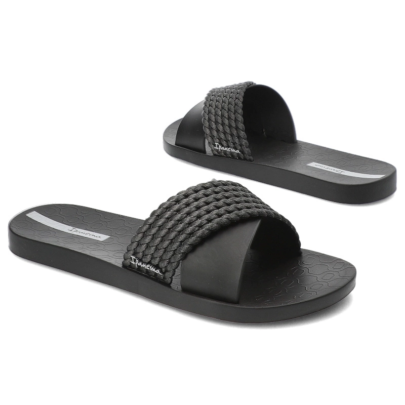 Šľapky Ipanema - 83244 Street II Fem 20766 Black/Black