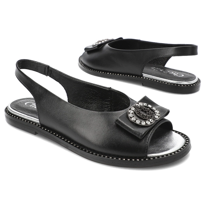 Sandále Chebello - 4424_-002-000-PSK-S130 Czarny