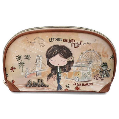 Peňaženka Anekke - 38809-709 Brązowy