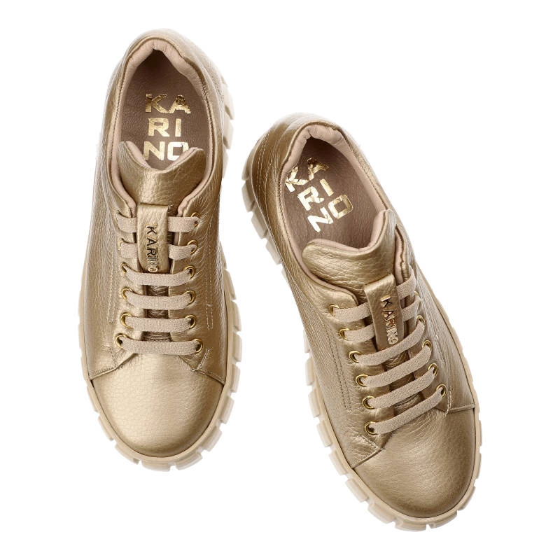 Tenisky Karino - 4189/074-P Złoty/Lico