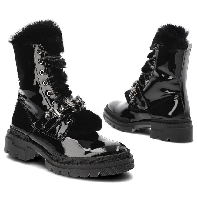 Členkové Topánky Armodo - 9774 Czarny 48