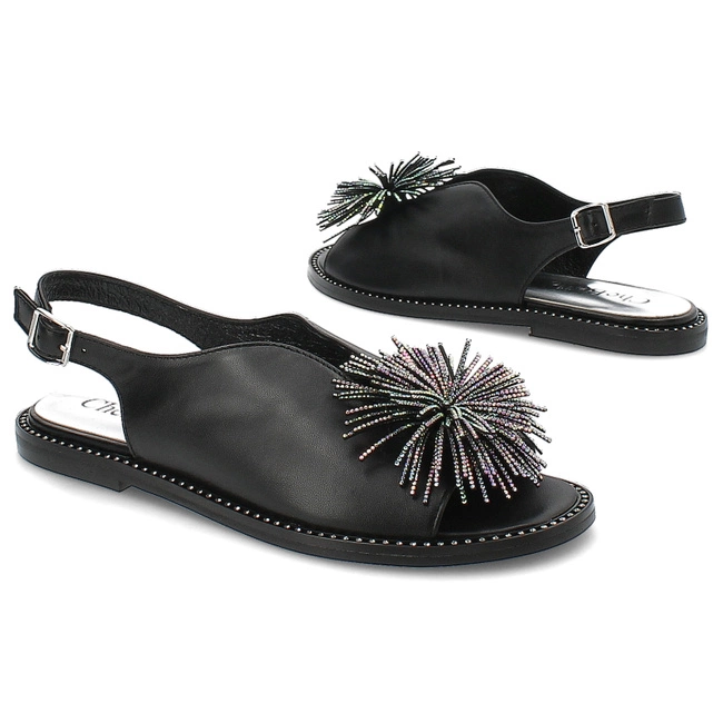 Sandále Chebello - 4344_-002-000-PSK-S130 Czarny