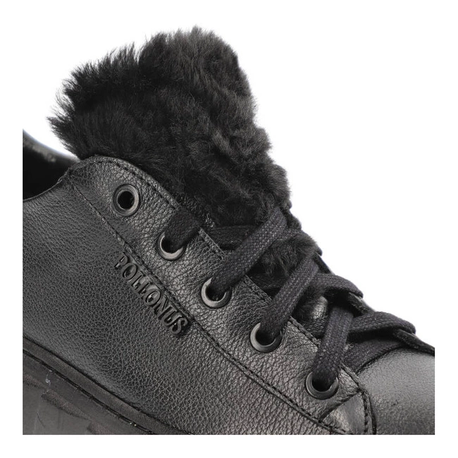 Tenisky Pollonus - 5-1616-002 Czarny Verona