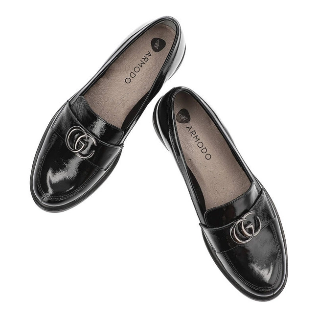 Poltopánky Armodo - 920/5 Czarny Naplak