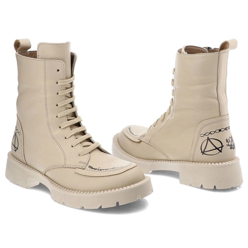 Členkové Topánky Ravini - G143 2201 Beż 210