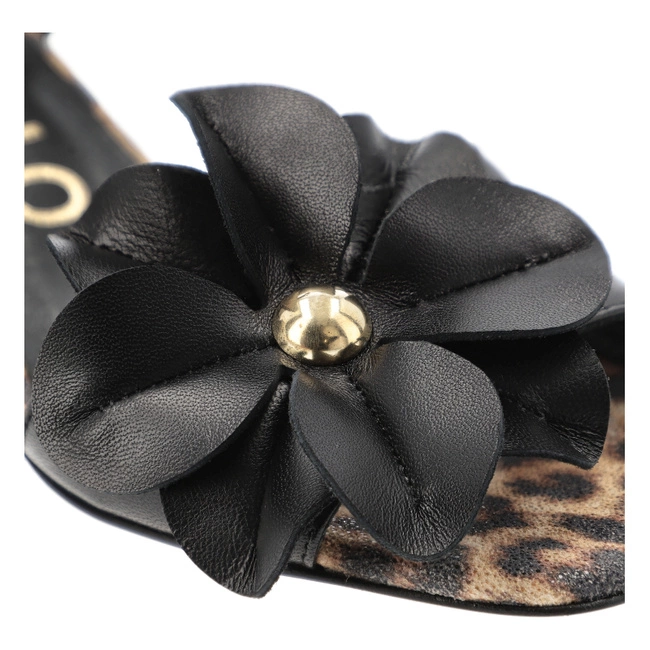 Sandále CHEBELLO - 4699_-002-066-PSK-S182 Czarny/Panterka