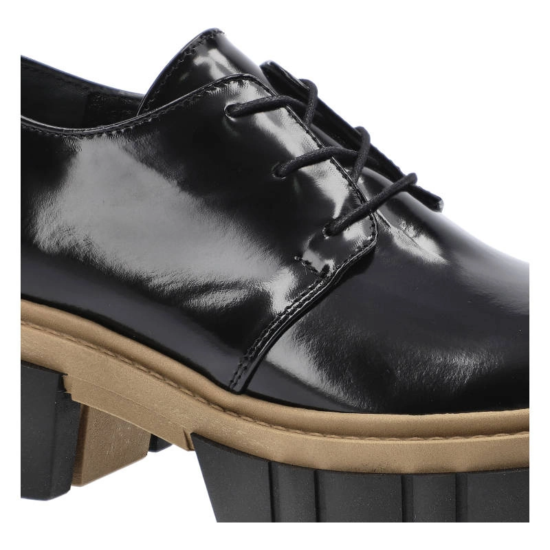 Poltopánky Chebello - 2769/SCB-355-000-PSK-S170 Lakier Czarny Mat.