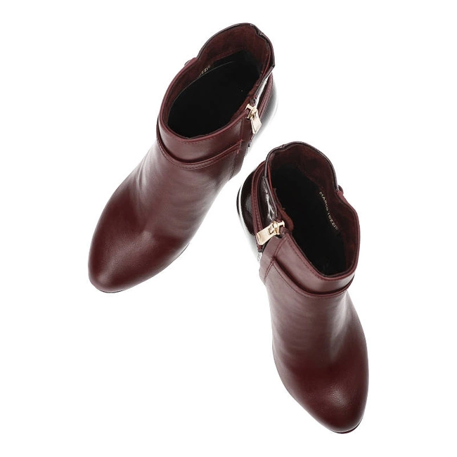 Členkové Topánky Marco Tozzi - 2-25311-41 550 Bordowe