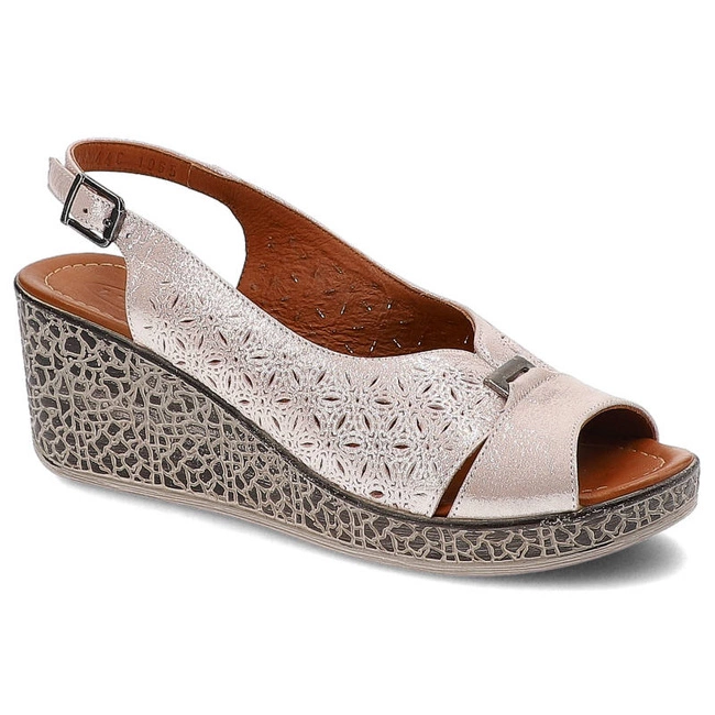 Sandále Lanqier - 44C1065 Pink