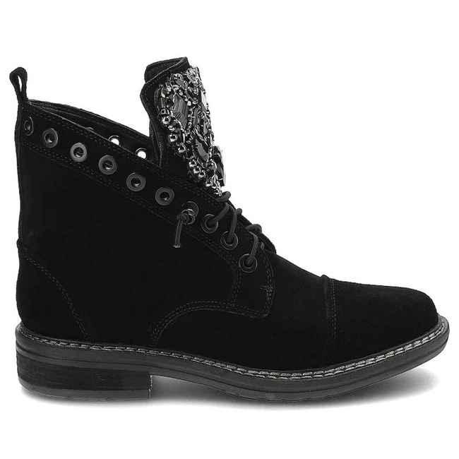 Členkové Topánky Alma en Pena - I22300 Crosta Black