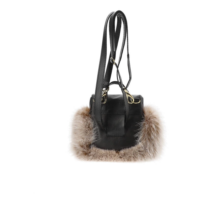 Kabelka Luka-Pelli - T32-2 Z Naturalnym Futrem Z Lisa