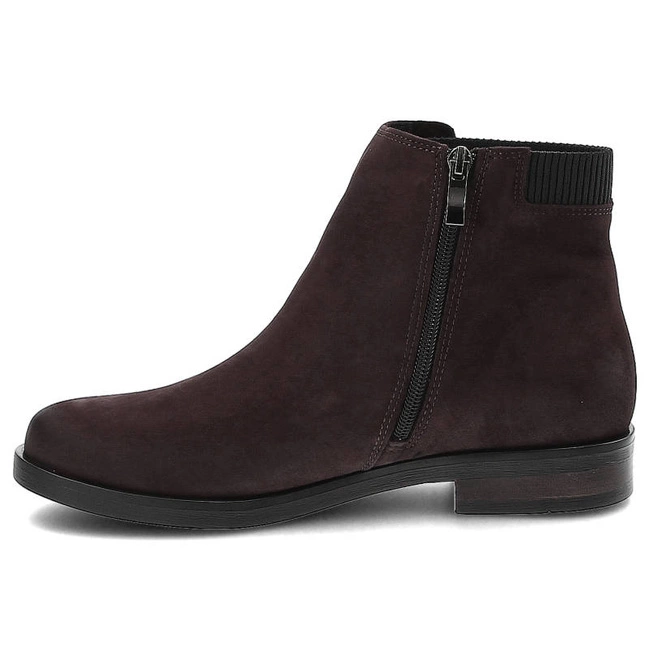 Členkové Topánky Gamis - 3530 Bordo Nubuk