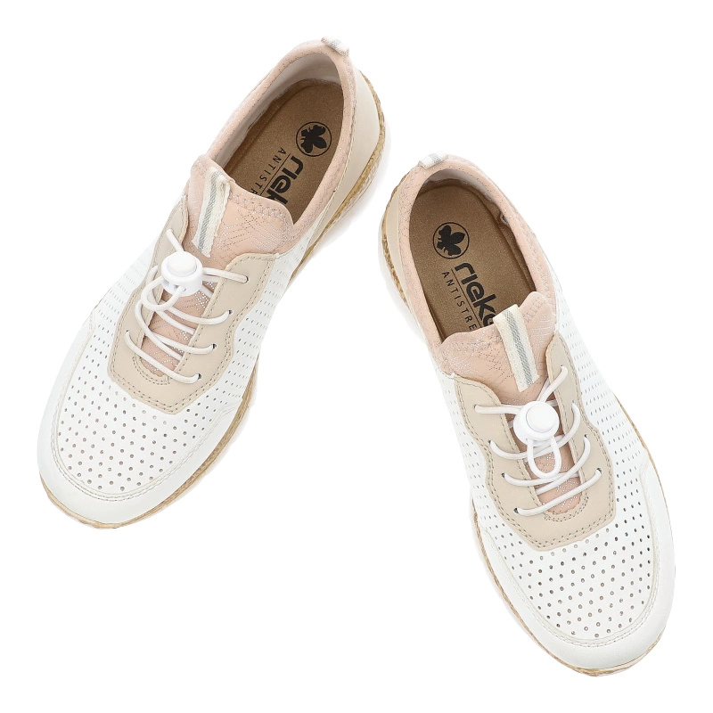 Poltopánky RIEKER - N4286-80 White Combination