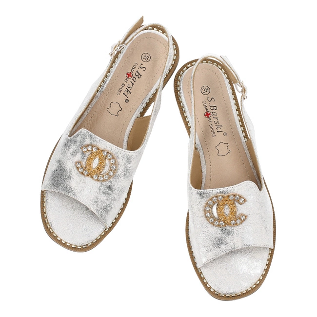 Sandále S.Barski - KV27-049 White