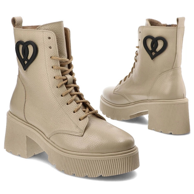 Členkové Topánky Armodo - 05143 Beż G2