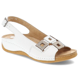 Sandále ARMODO - 5-1162-035 Biały Verona+Grid