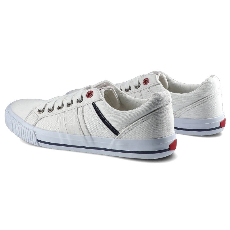 Plátenky Cross Jeans - FF1R4047C Biały