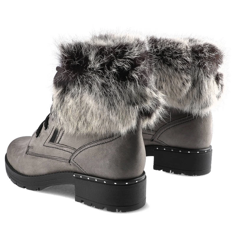 Členkové Topánky Pollonus - 5-0952-012 Szary Samuel/Królik